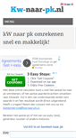 Mobile Screenshot of kw-naar-pk.nl